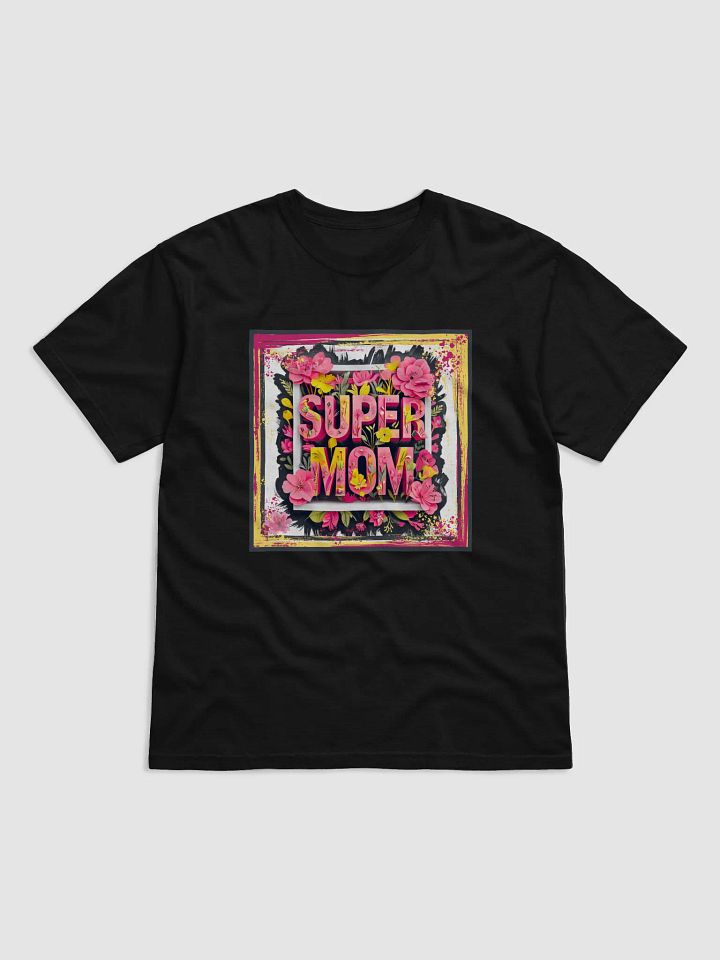 Super Mom Floral T-Shirt product image (1)