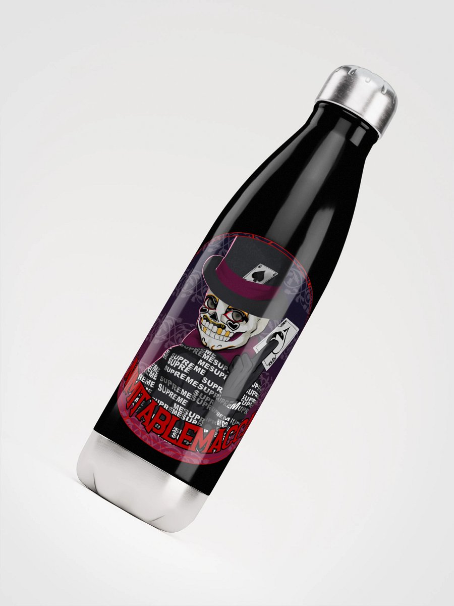 Macca's Logo on a steel water bottle product image (4)