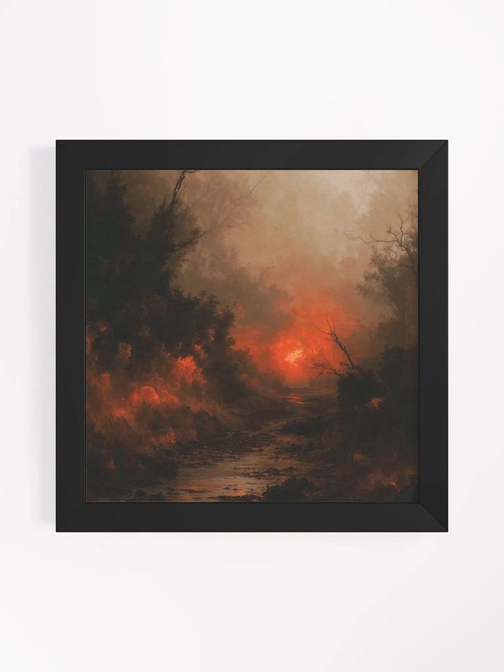 Inferno Glow Framed Print product image (6)