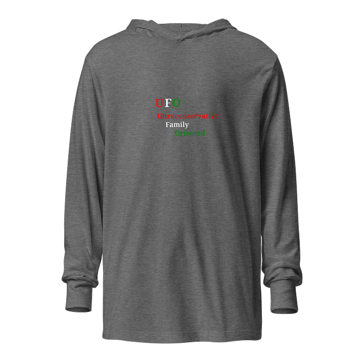 UFO Ultraconservative Family Oriented Hooded Tee product image (1)