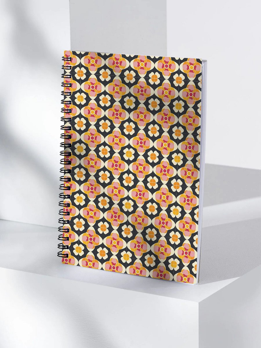 Retro Floral Bliss Notebook product image (4)