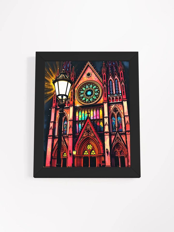 Gothic Cathedral Illuminated Poster product image (4)