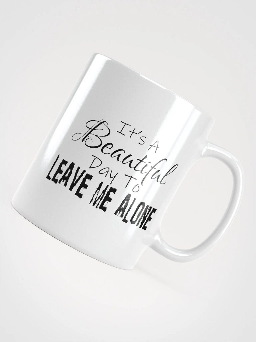 Leave Me Alone (Gloss White Mug) product image (4)