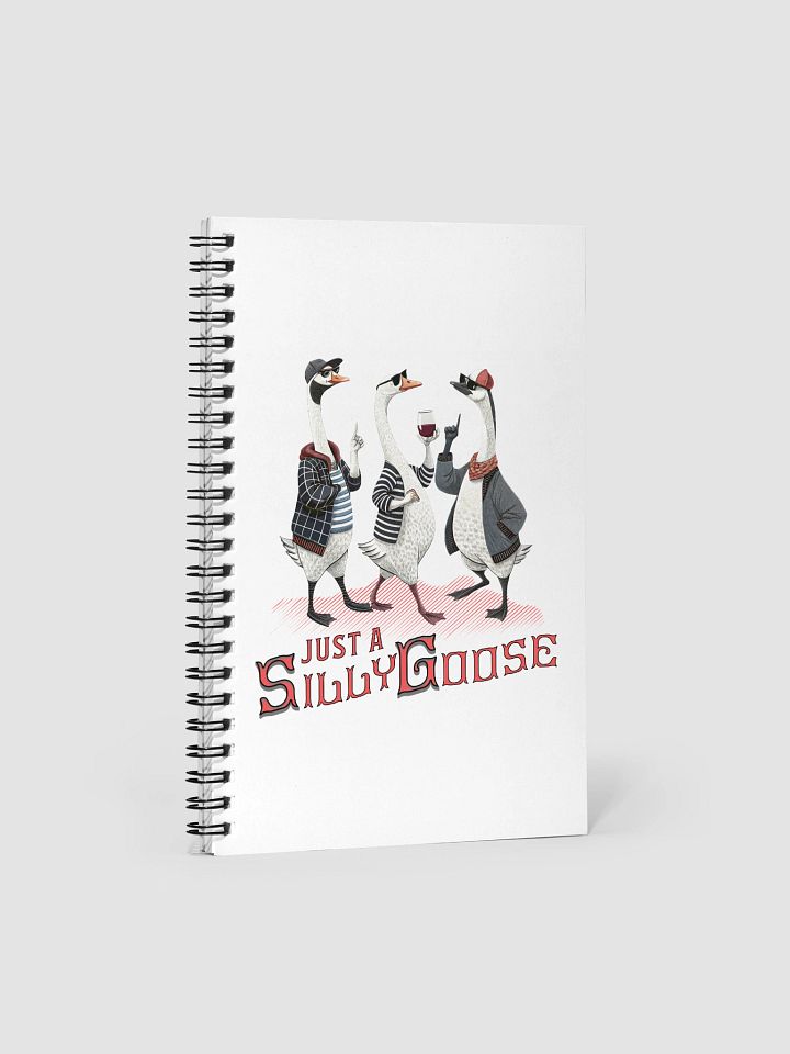 Just A Silly Goose Chic Spiral Notebook product image (2)