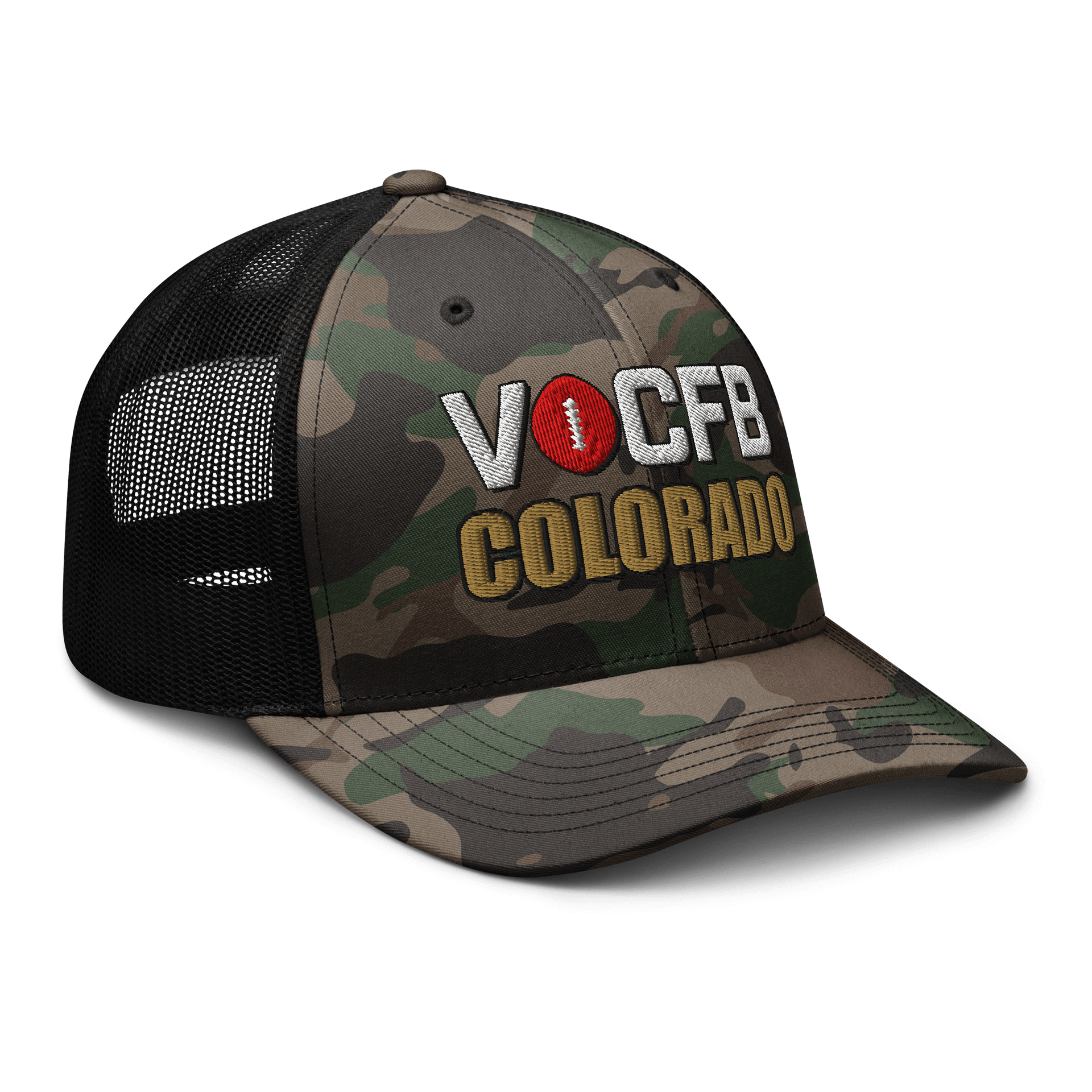 Colorado VOCFB Camo Trucker Hat product image (8)