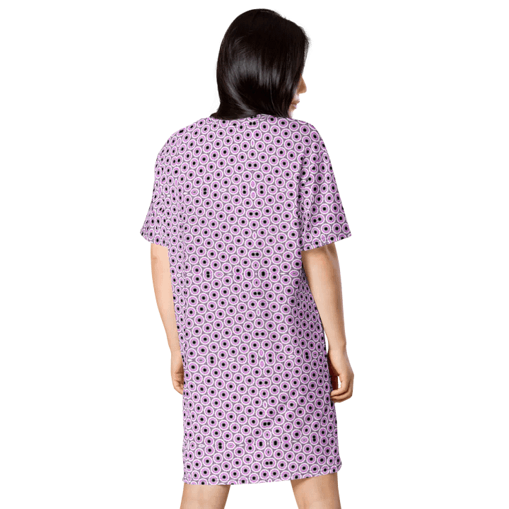 Cool Abstract Trippy T Shirt Dress product image (2)