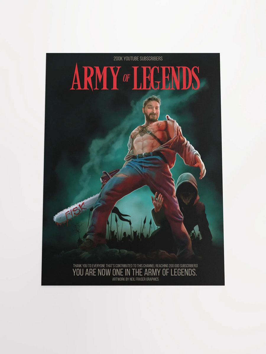 Army of Legends (200k Edition) Poster product image (4)