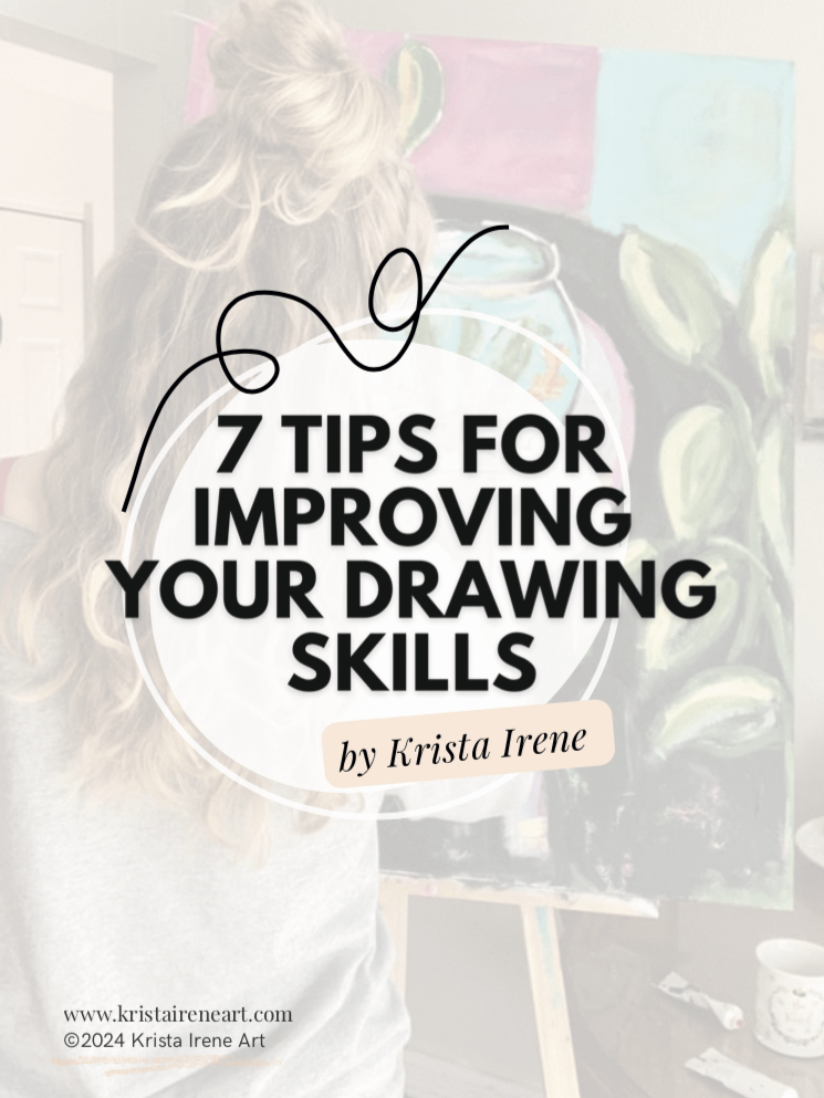 7 Tips for Improving Your Drawing Skills - (Downloadable/Printable eBook) product image (1)