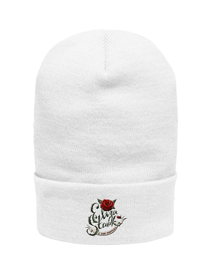 Vintage Rose Cuffed Beanie product image (1)