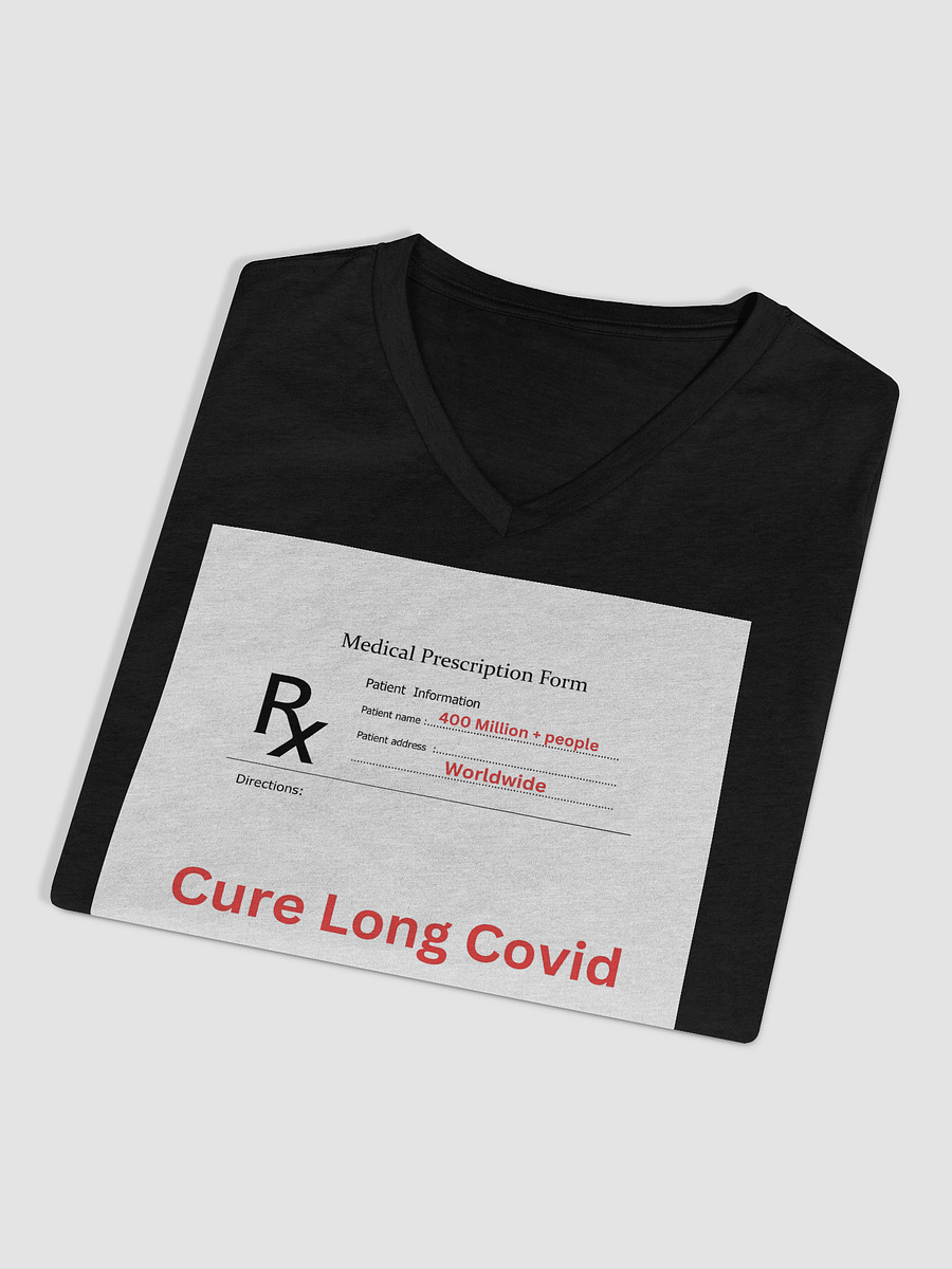 Cure Long Covid RX Relaxed V-Neck Tee product image (32)