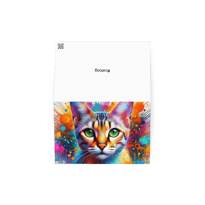 Greeting Card: Egyptian Mau product image (1)