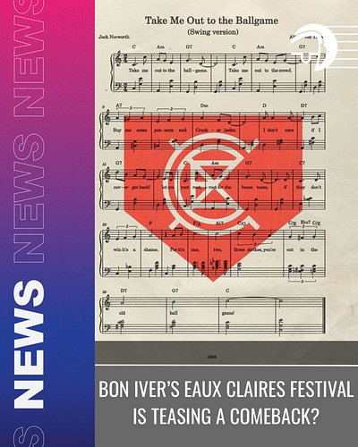 The Bon Iver curated Eaux Claires music festival appears to be teasing a comeback, possibly with a baseball tie in? #eauxclai...