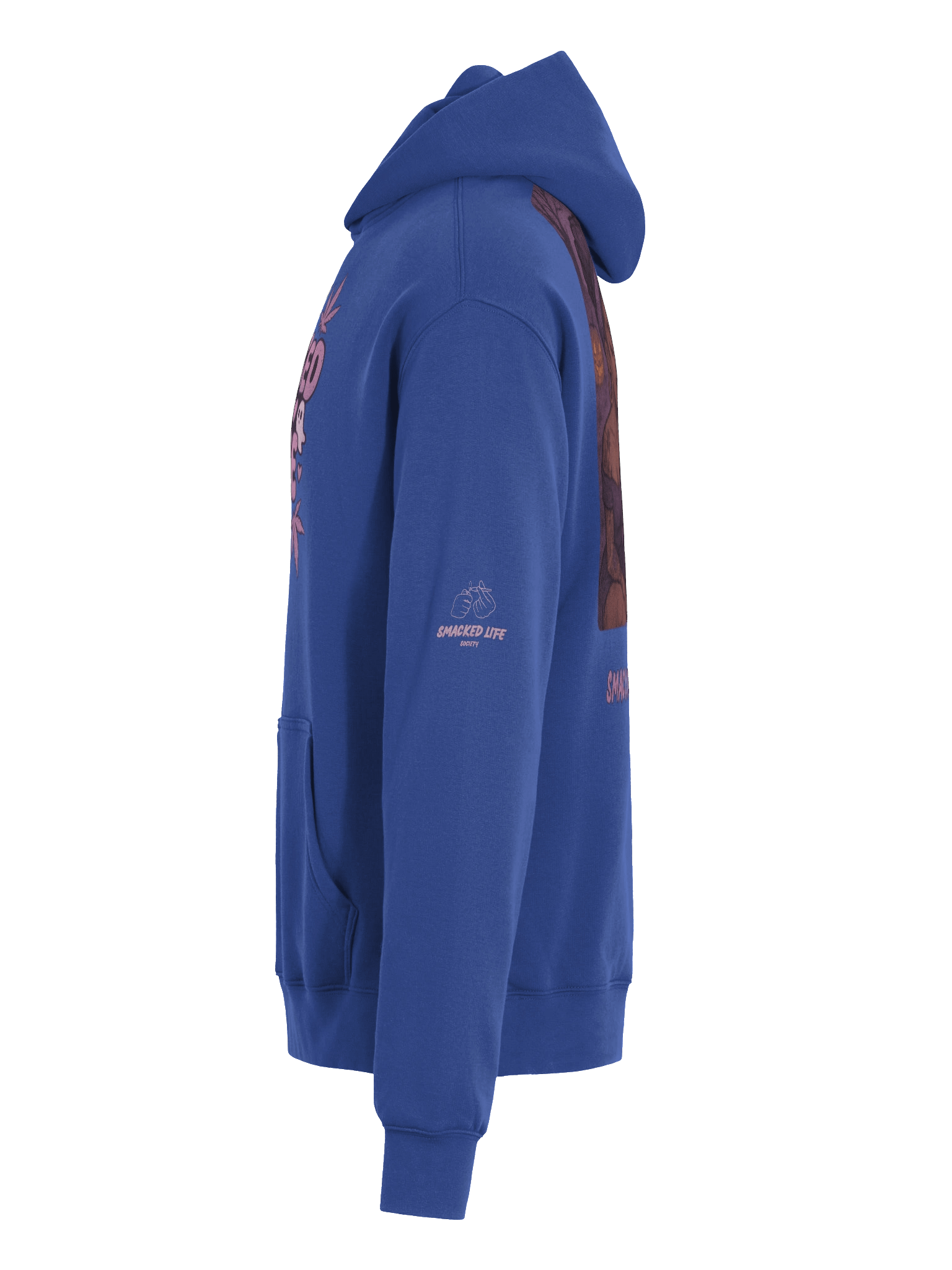 Smacked in Love – Oversized Unisex Hoodie (Black) product image (20)