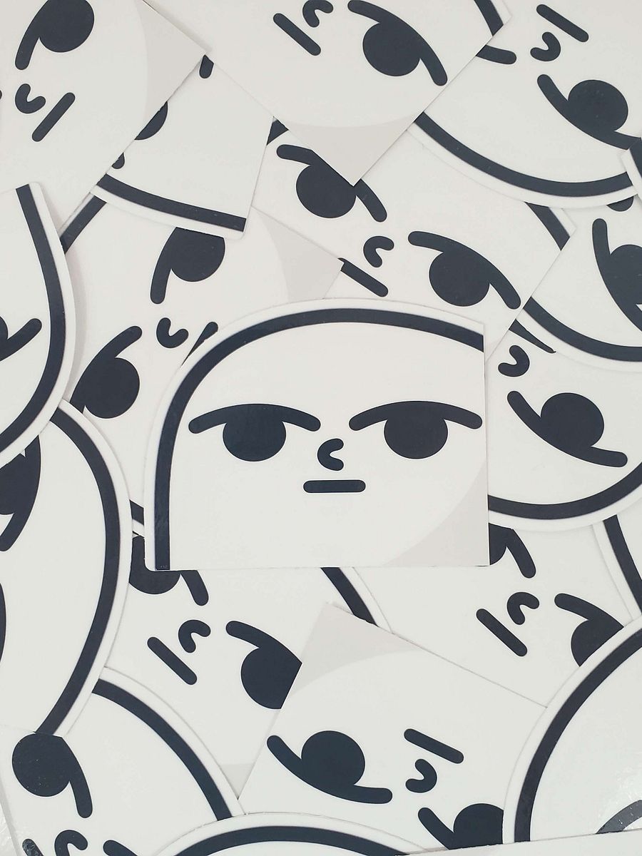 Disapproving Car Sticker product image (3)