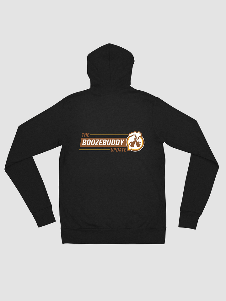 The Boozebuddy Update Lightweight Logo Hoodie product image (2)