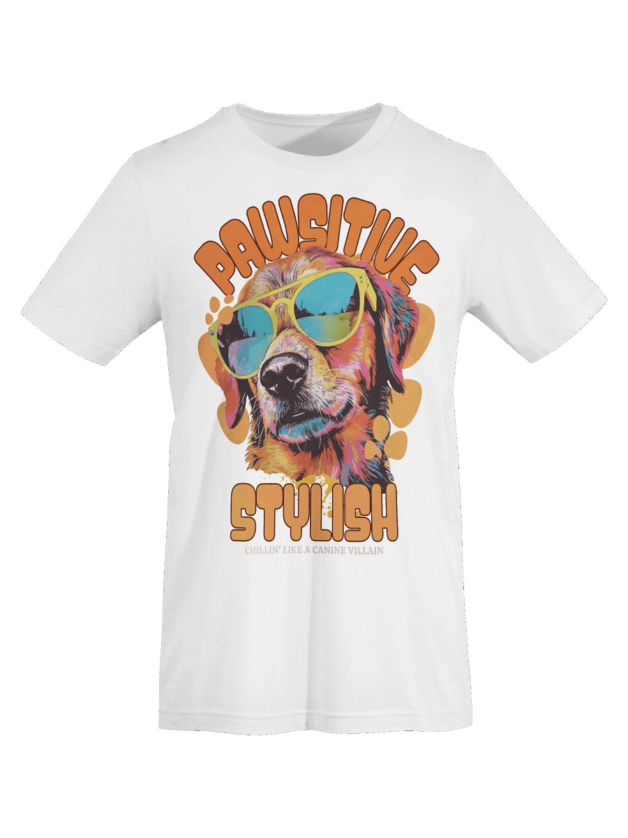 Pawsitive Stylish | Unisex Bella+Canvas Supersoft T-Shirt product image (8)