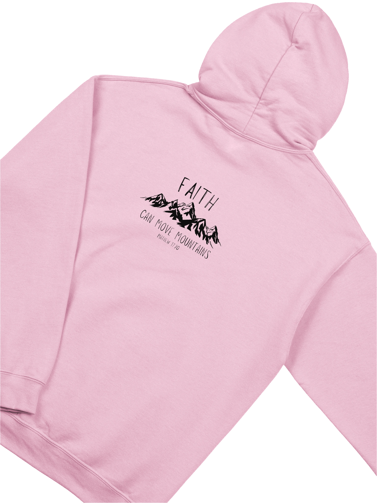 Faith Can Move Mountains Girls Hoodie product image (4)