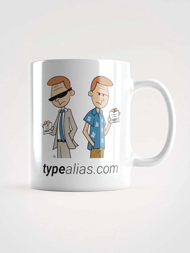TypeAlias.com Secret Agent Mug product image (1)