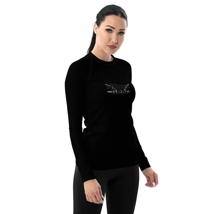 Women's Rash Guard - Black - Black HApex Gear Black Logo product image (1)