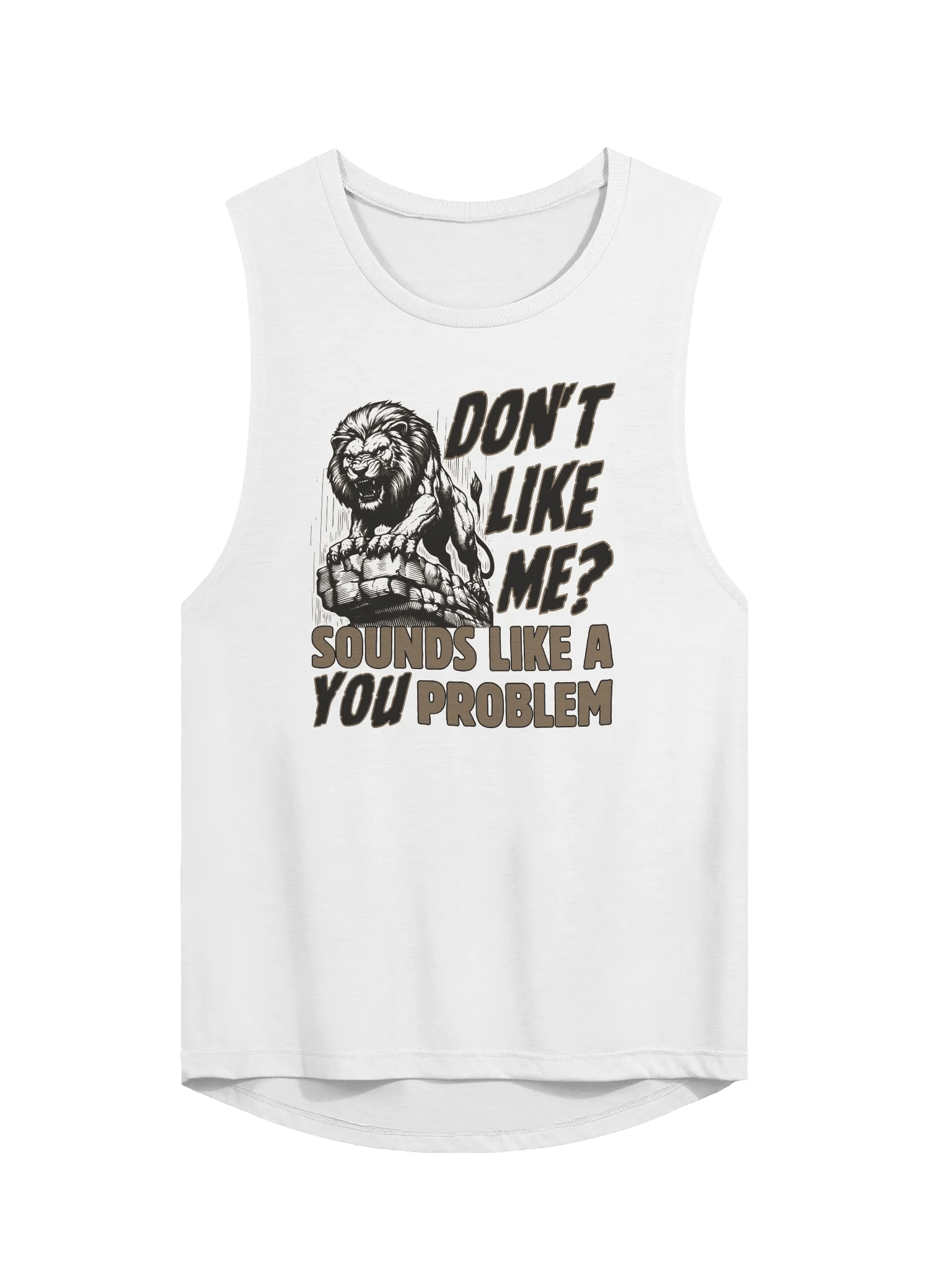 Don't Like Me? Flowy Muscle Tank product image (1)