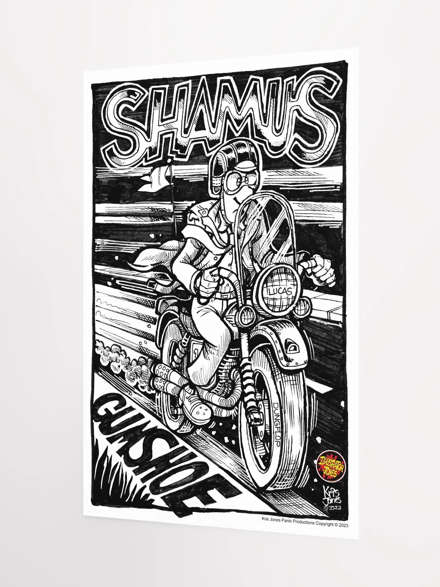 Shamus Gumshoe MONSTER HUNTER! POSTER product image (3)
