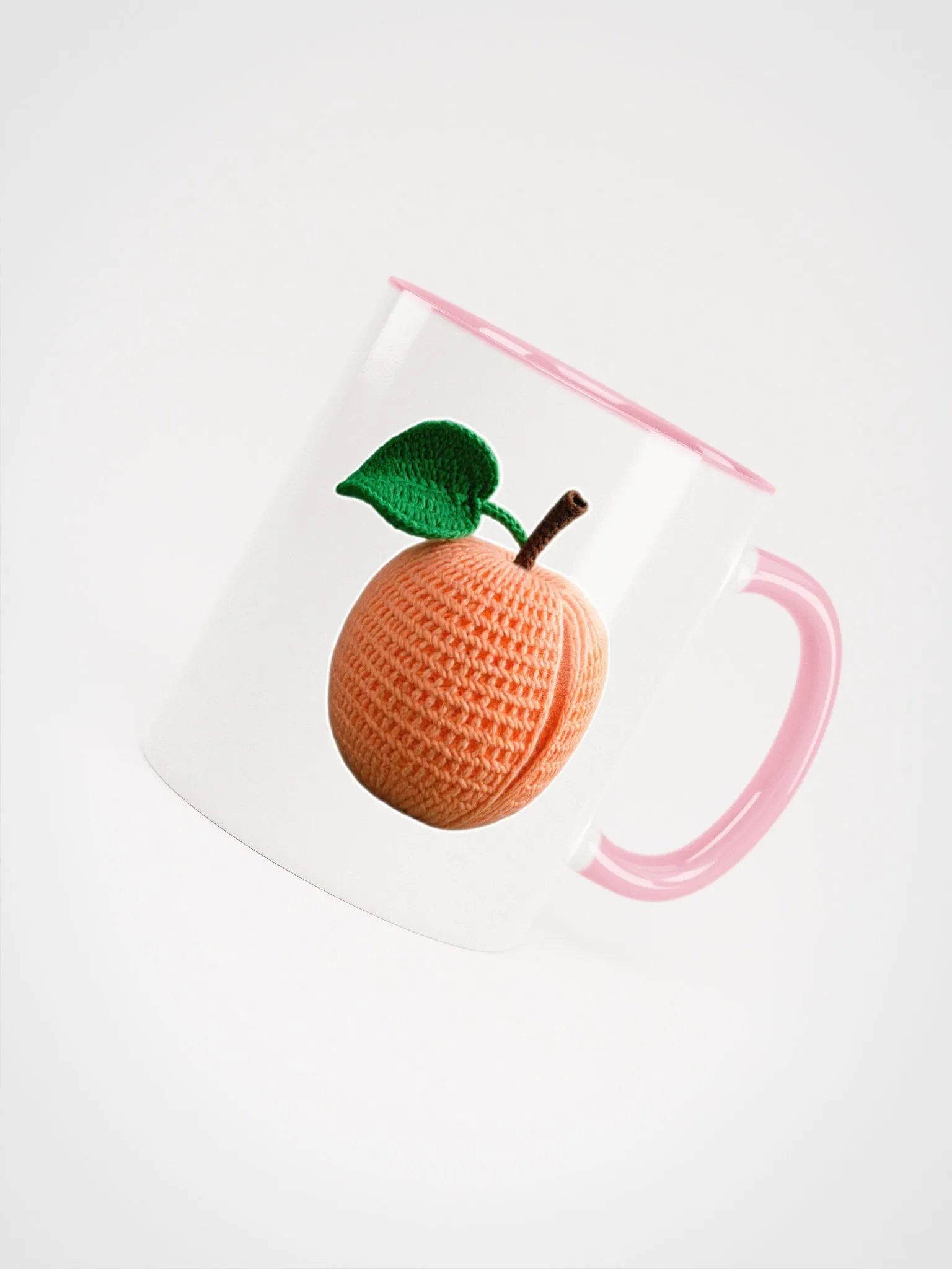 CozyAvocado Ceramic Peach Mug #1 product image (4)