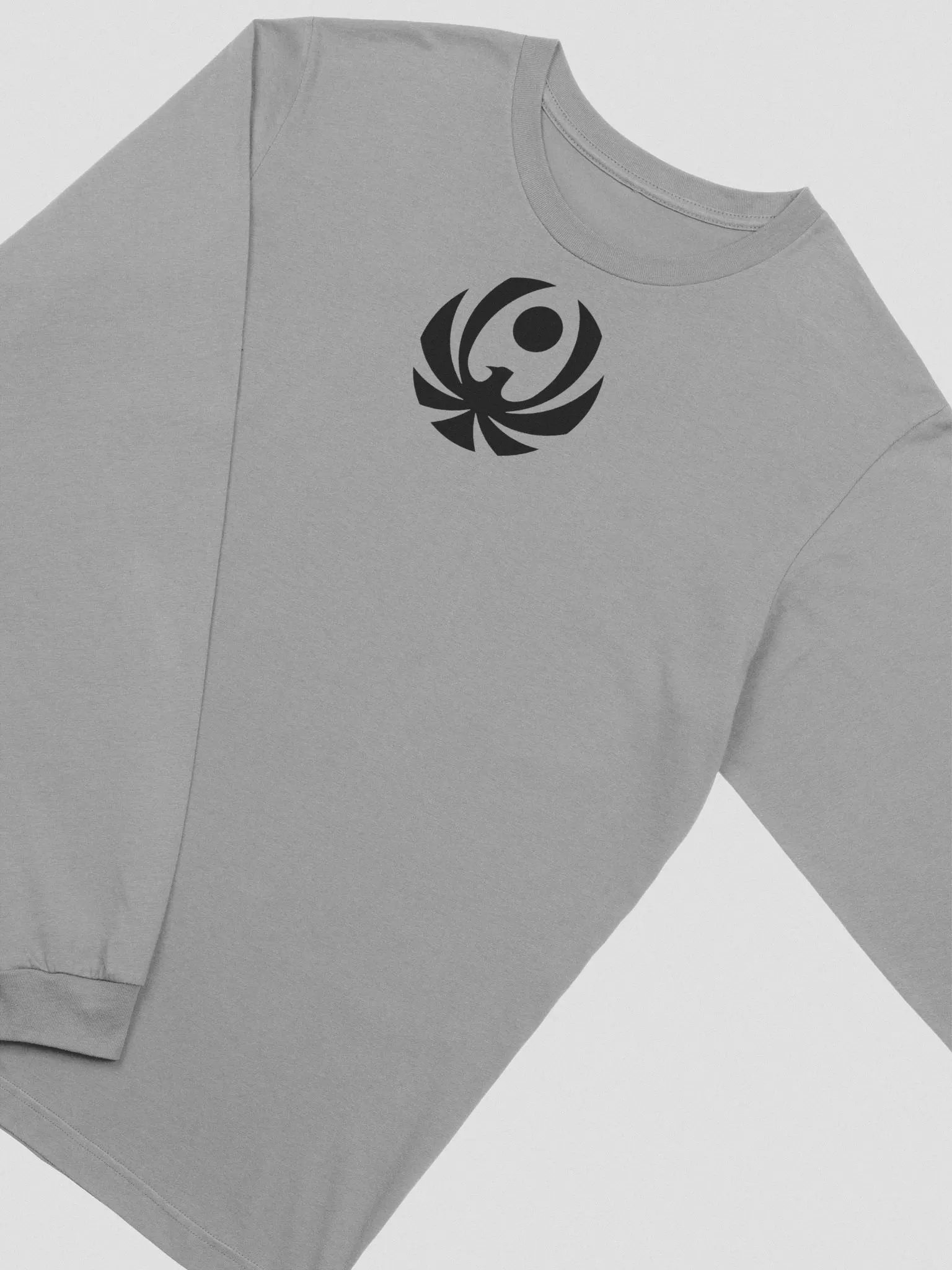 CroweGamingg Bella+Canvas Supersoft Long Sleeve T-Shirt - Black Logo product image (42)