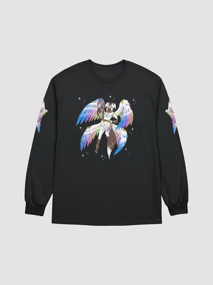 Rainbow Pride Angel Long Sleeve T-Shirt product image (1)