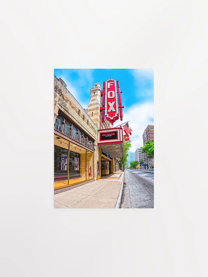 Fabulous Fox Theatre On Peachtree Street - Matte Poster product image (2)