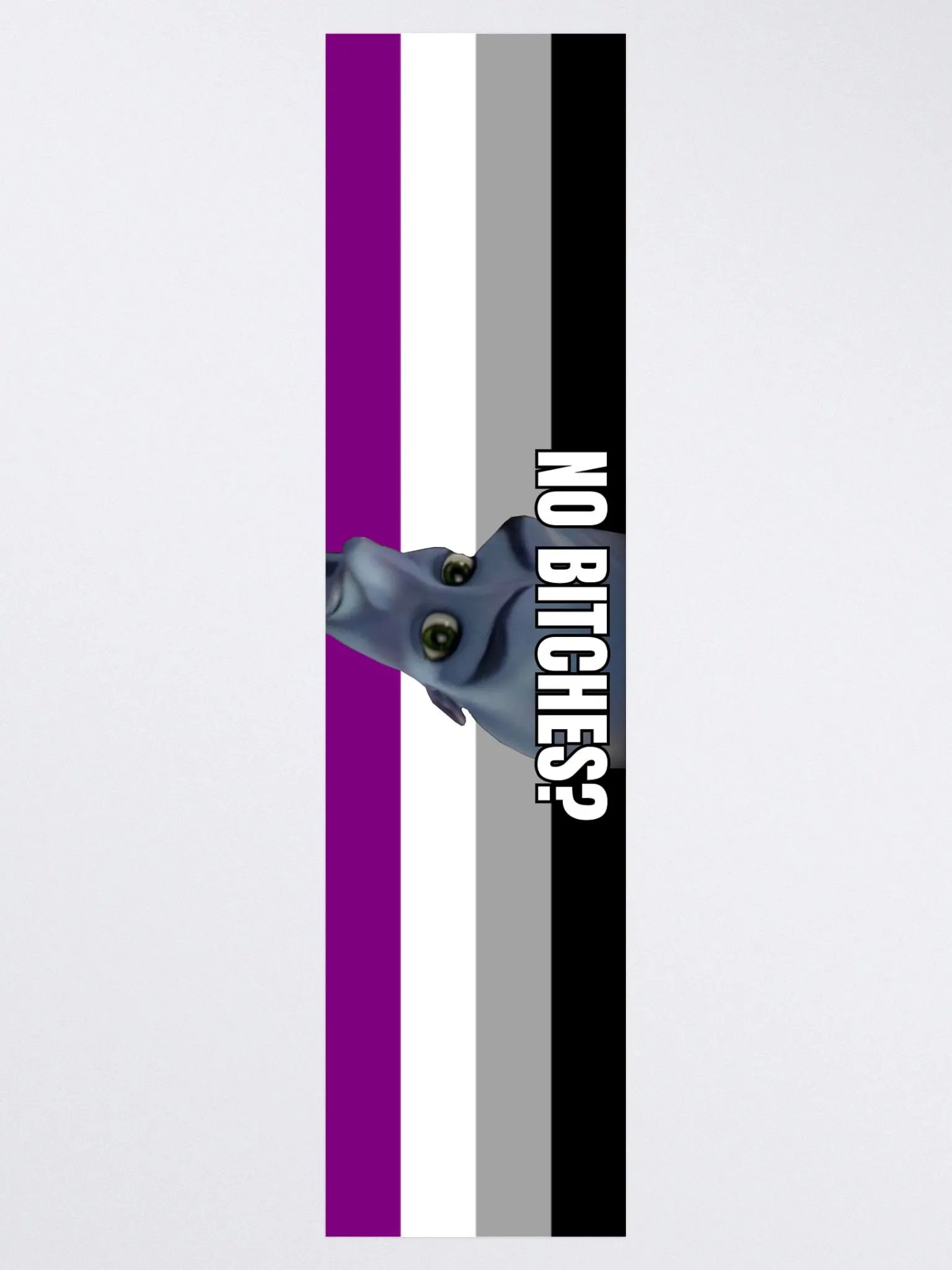 No Bitches? Funny Ace Sticker product image (3)