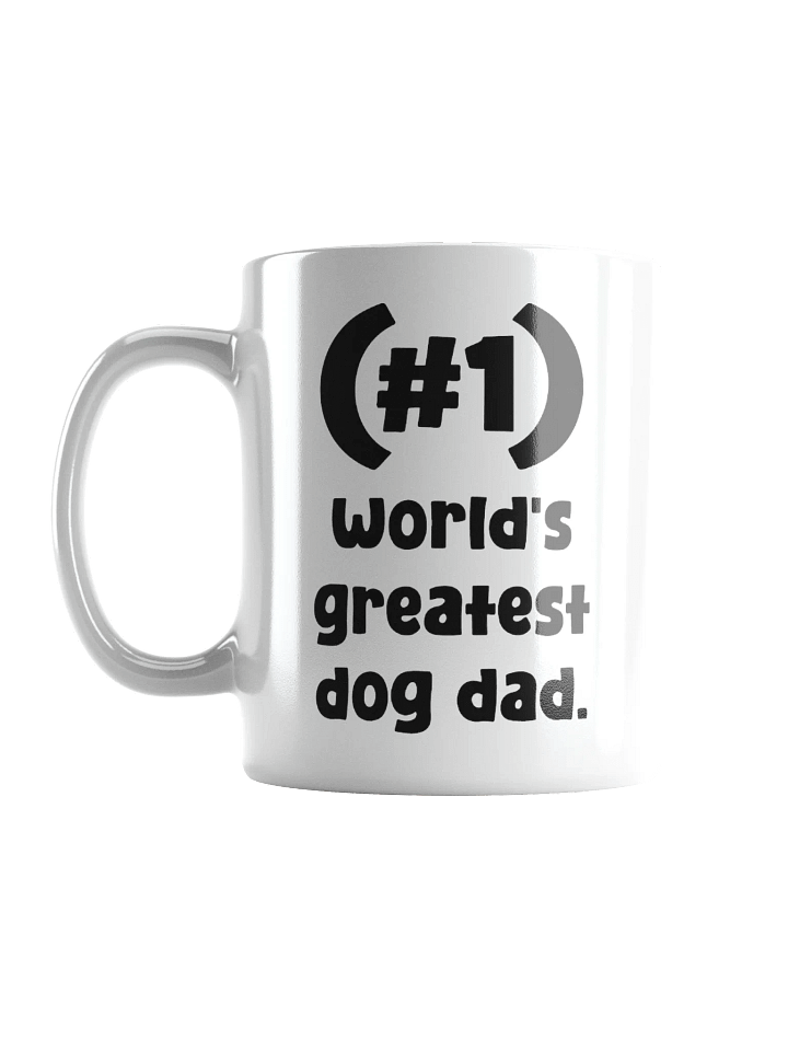 #1 World's Greatest Dog Dad Mug For Dog Dads product image (2)
