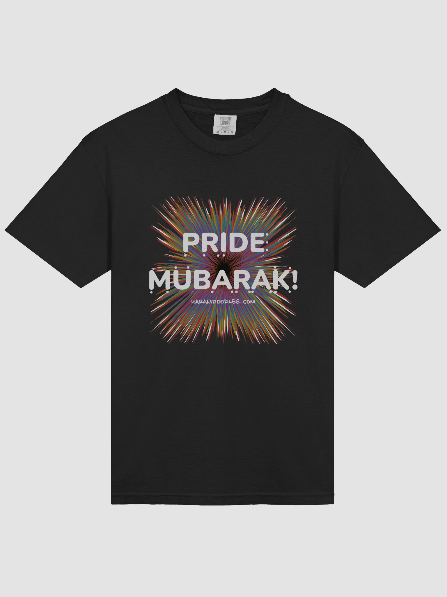 Pride Mubarak Heavyweight T-Shirt product image (2)