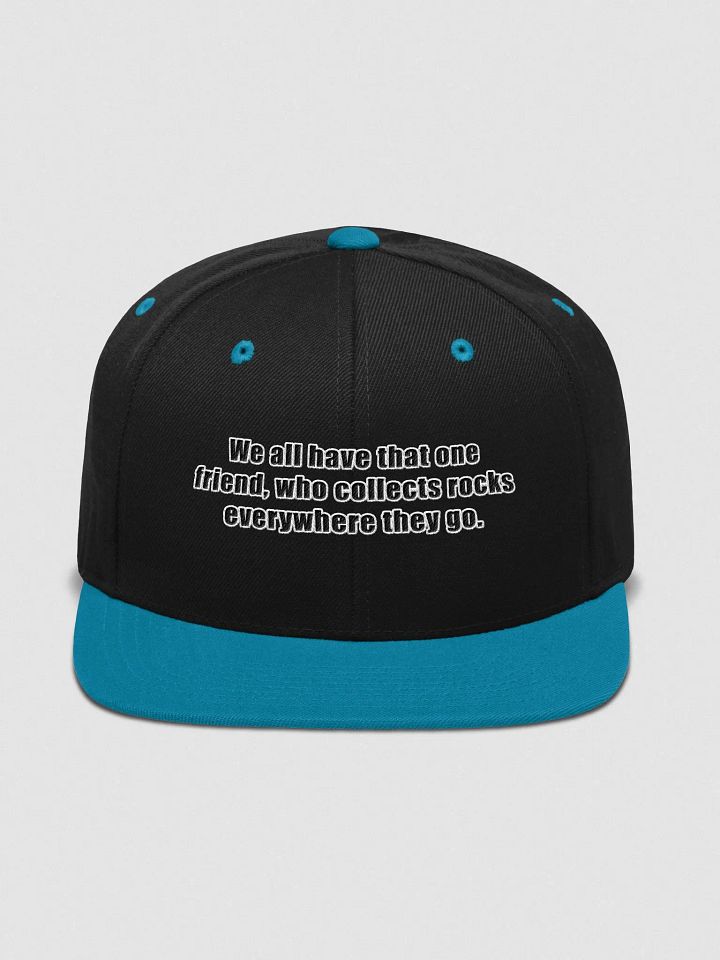 Rock Collector Snapback Cap product image (1)