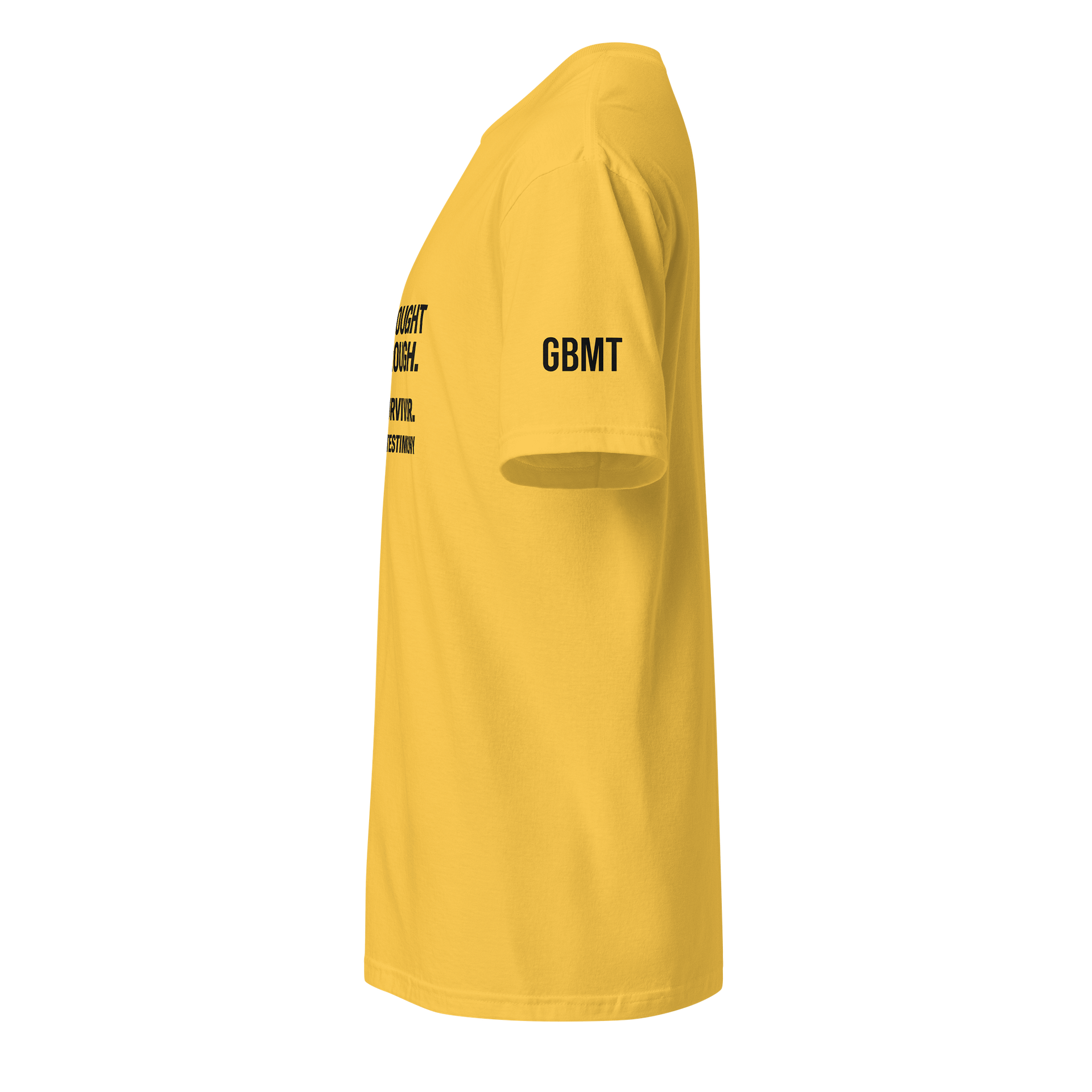 God Brought Me Through – “Real Survival” T-Shirt -- product image (3)