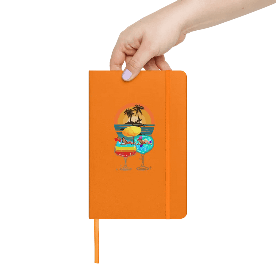 Tropical Sunset Hardcover Notebook for holiday planners journalling product image (7)