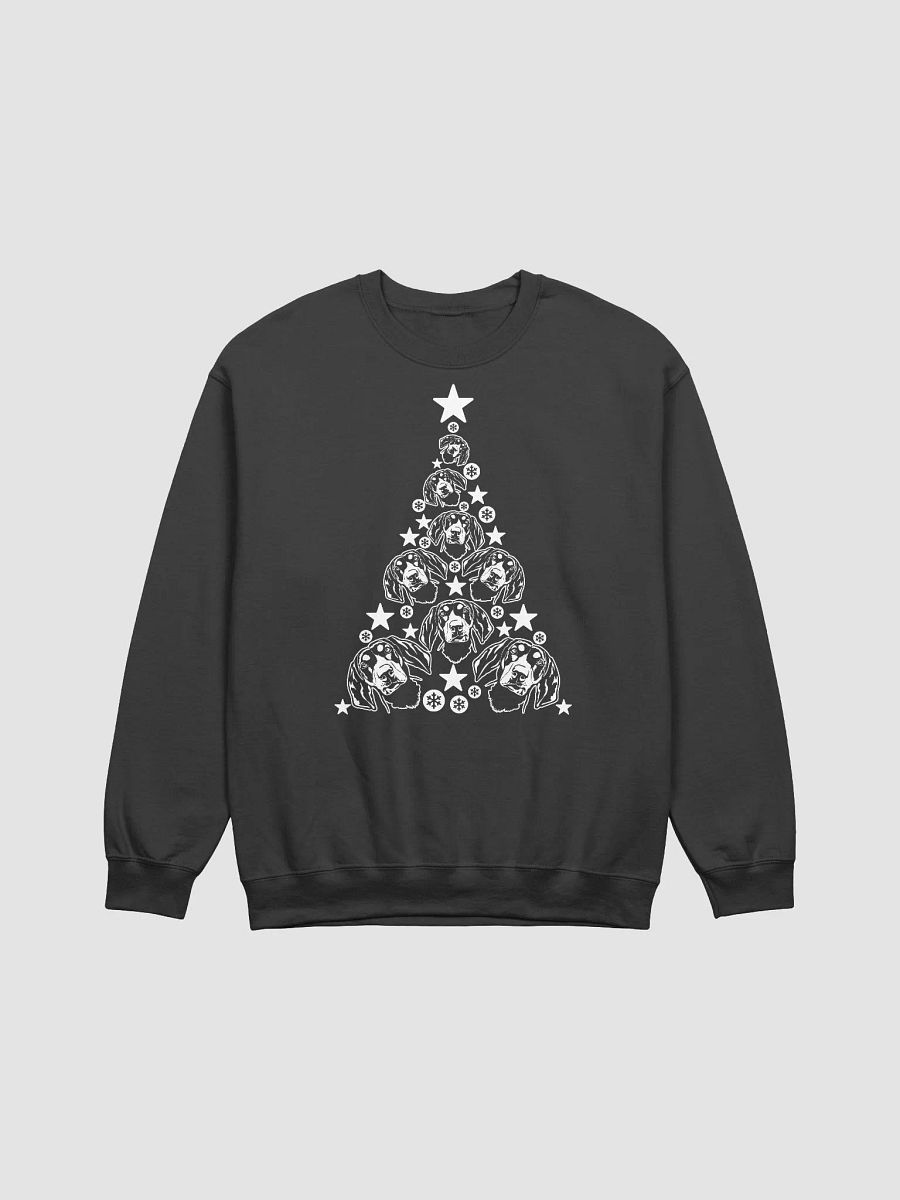 Bluetick Coonhound Christmas Tree Sweatshirt Design for Bluetick Coonhound Paw-rents product image (2)
