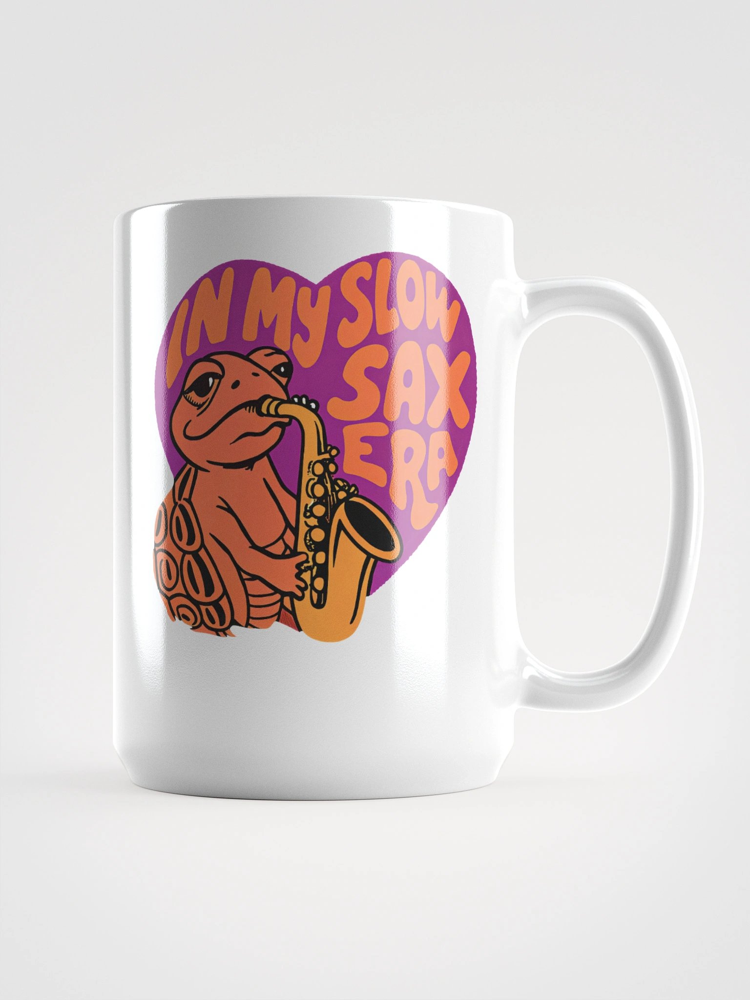 Slow Sax Tortoise Mug product image (1)