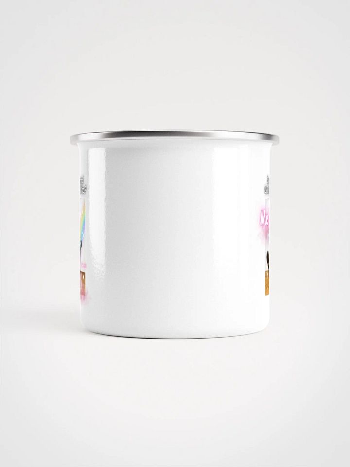 Overworked and Underfucked, Raccoon Cowboy, Enamel mug product image (2)