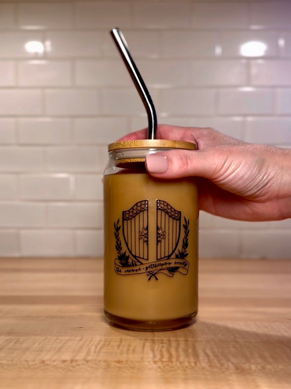 The Reverse-Gatekeepers Society Glass product image (1)