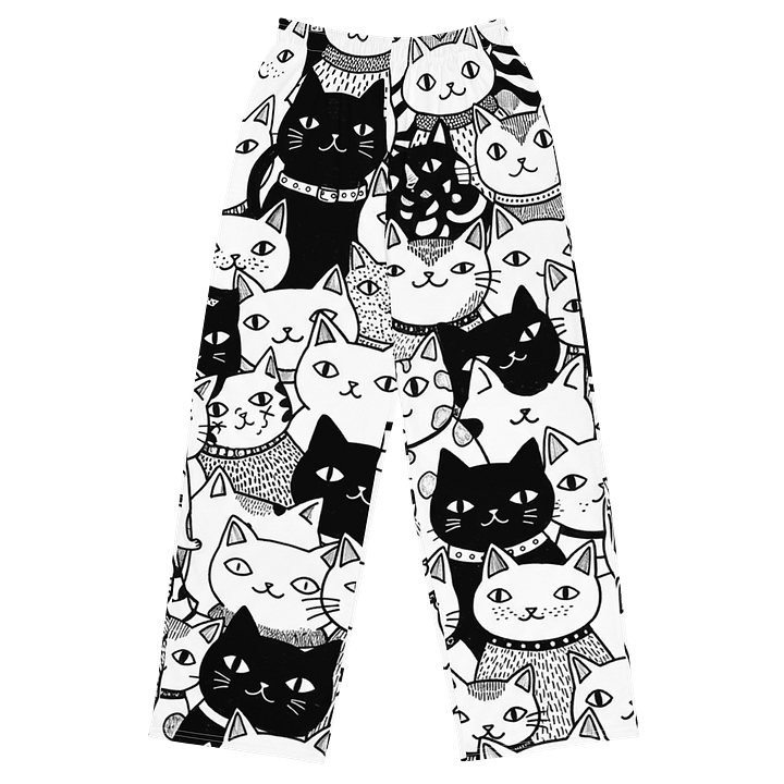 Cosmic Comfort Unisex Wide-Leg Pants product image (1)