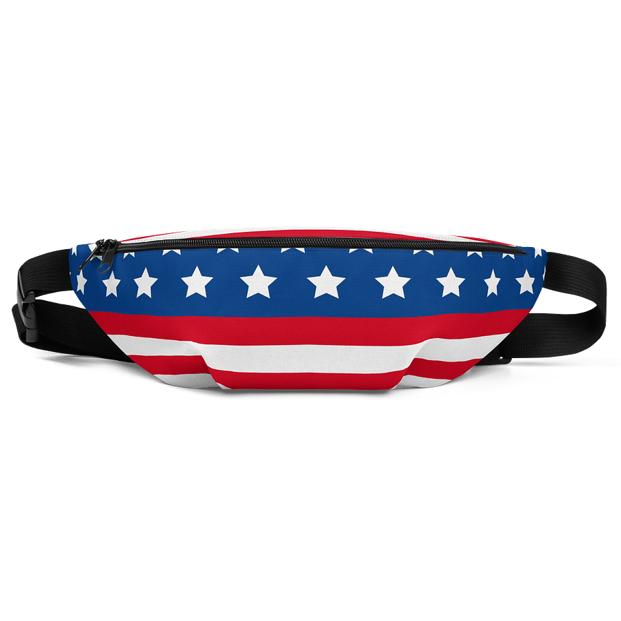 American Flag Fourth of July Fanny Pack (Waist Bag) product image (1)
