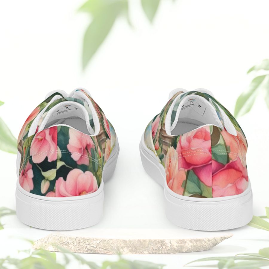 The Lost Garden of Heligan All Over Print Canvas Shoes product image (9)