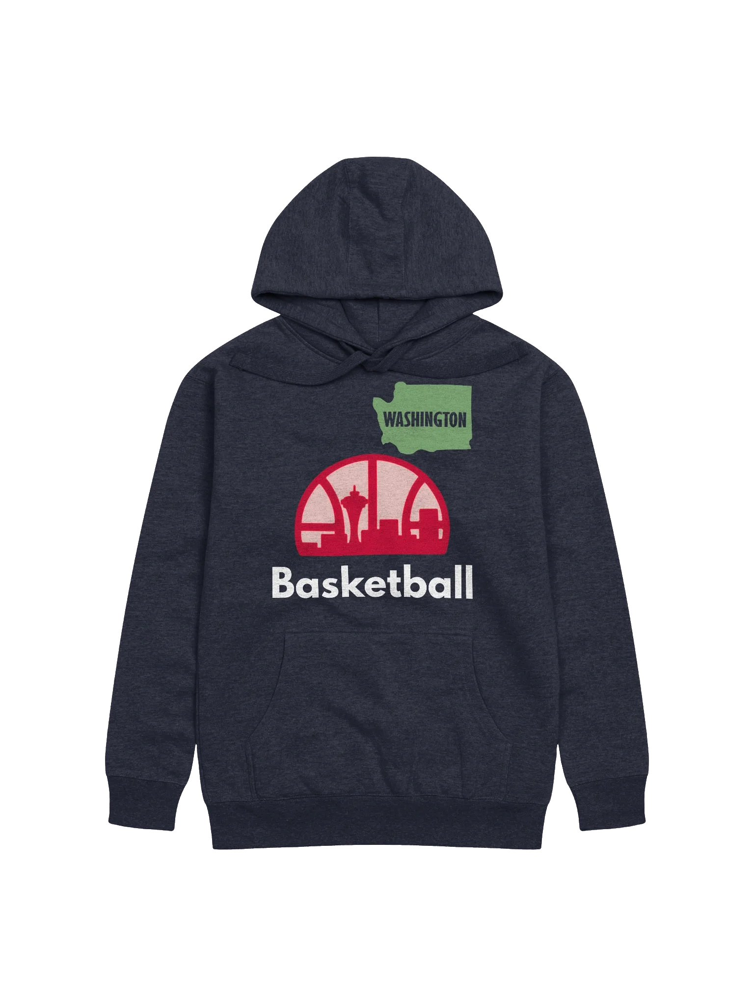 Washington Varsity Basketball Team Unisex Hooded Sweatshirt product image (1)