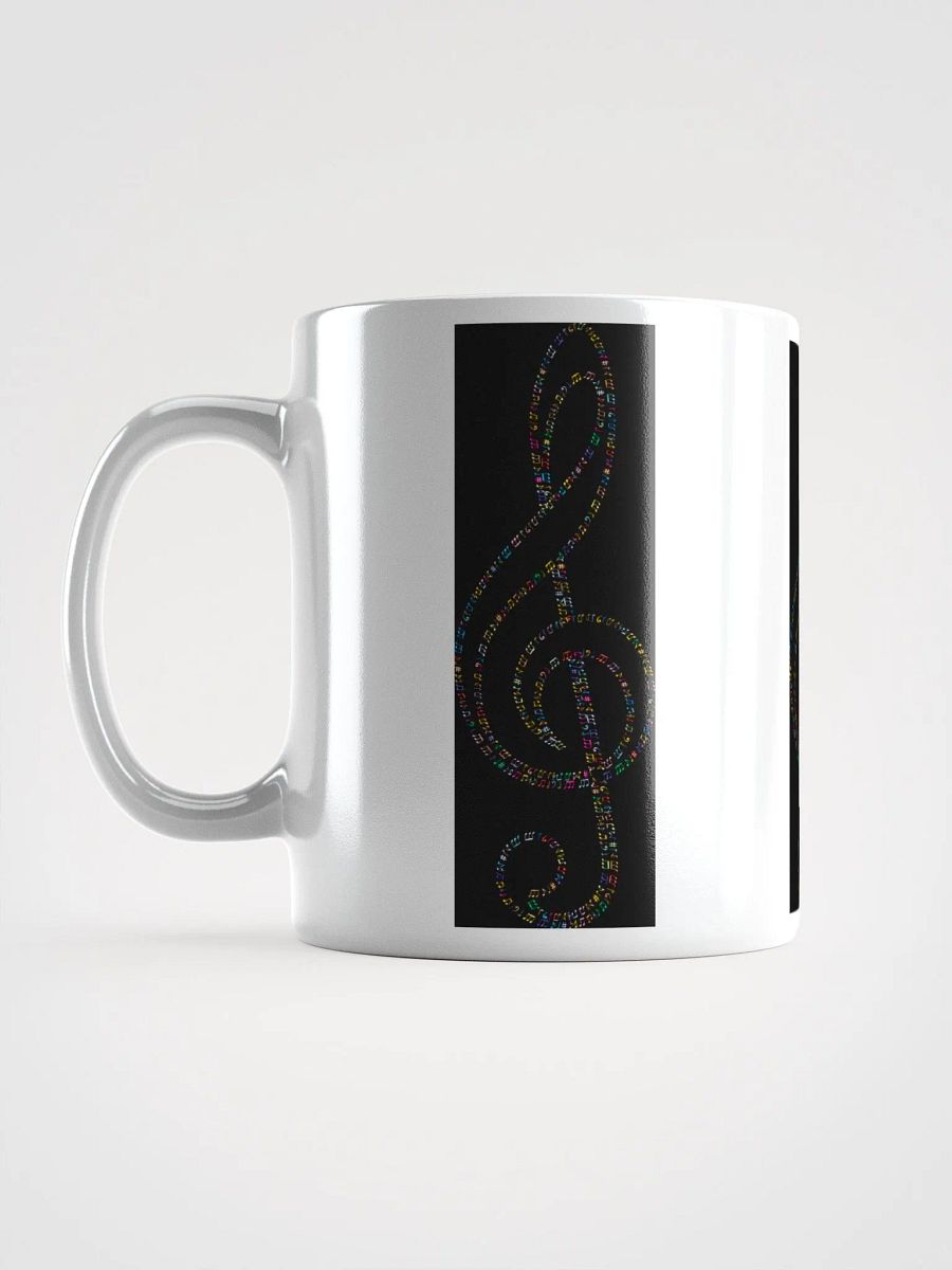 White Glossy Coffee mug-Music Note product image (11)