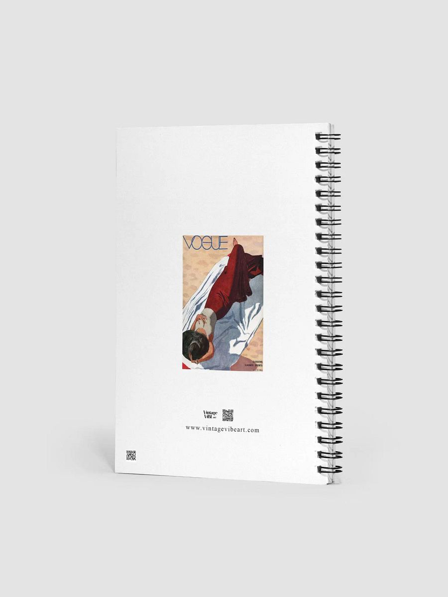 Vintage Vogue 1933 Spiral Notebook product image (2)