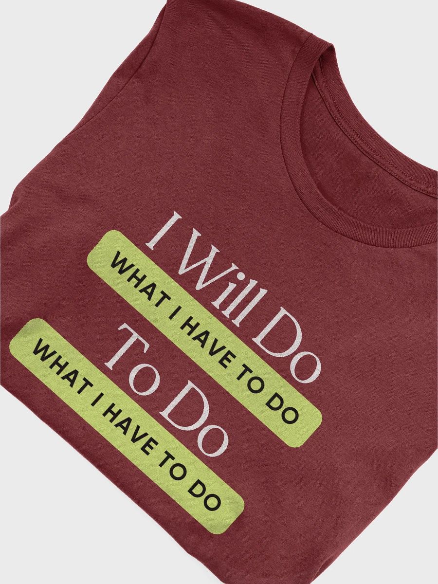 What I have to do Optical Illusion T-Shirt product image (26)