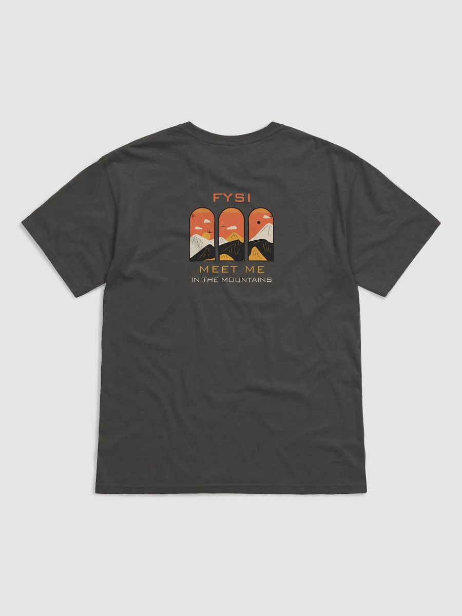 Meet me in the Mountains organic cotton t-shirt product image (14)
