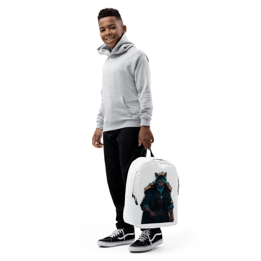 Mystical Wolfman All-Over Backpack product image (11)