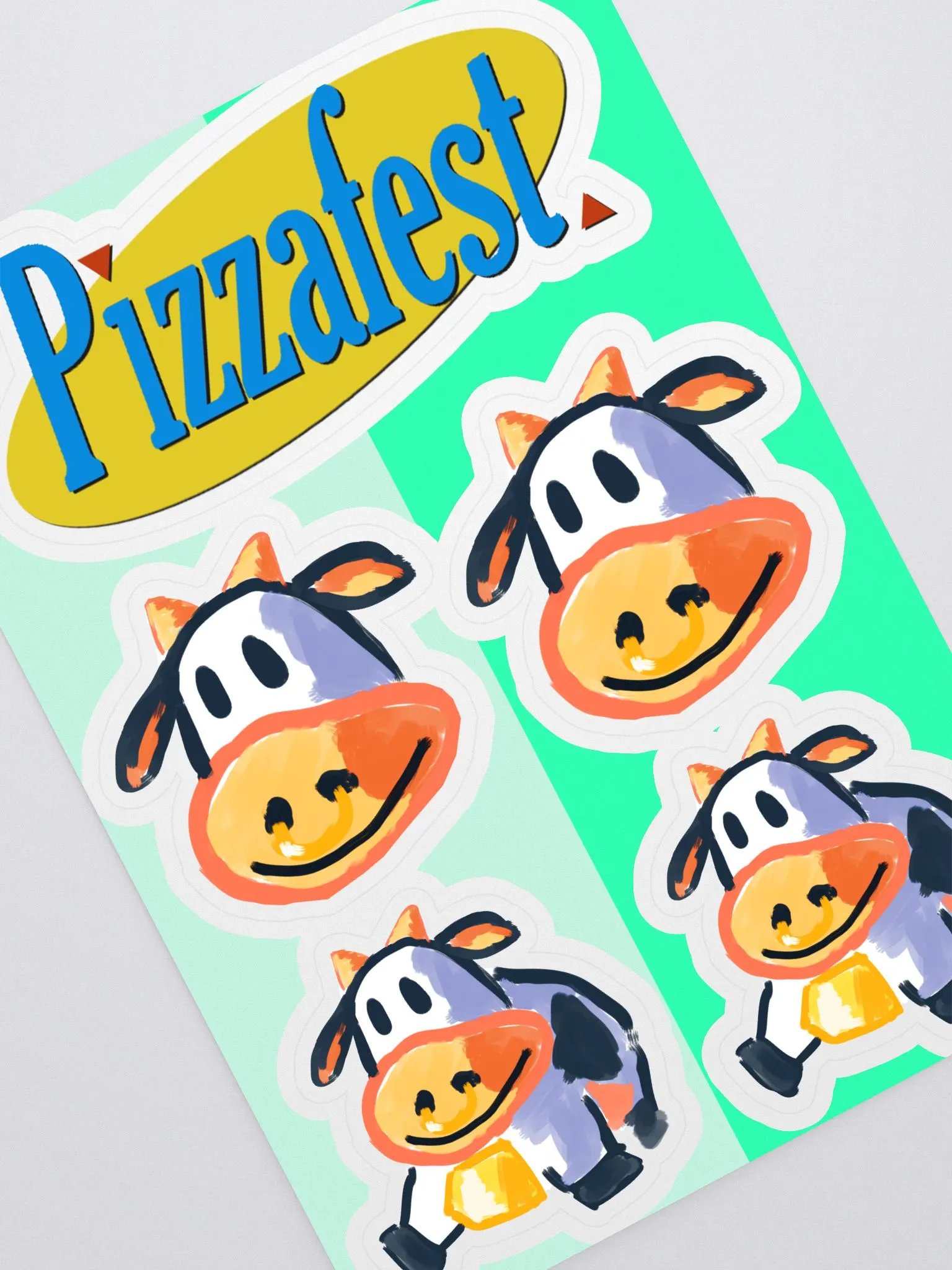 The Cow Stickers product image (2)