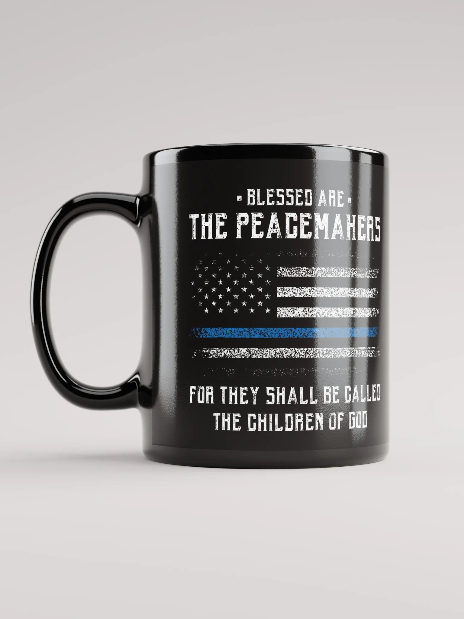 Blessed Are the Peacemakers - Black Mug product image (2)